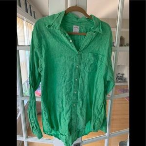 Brooks Brothers Linen Button Up Shirt